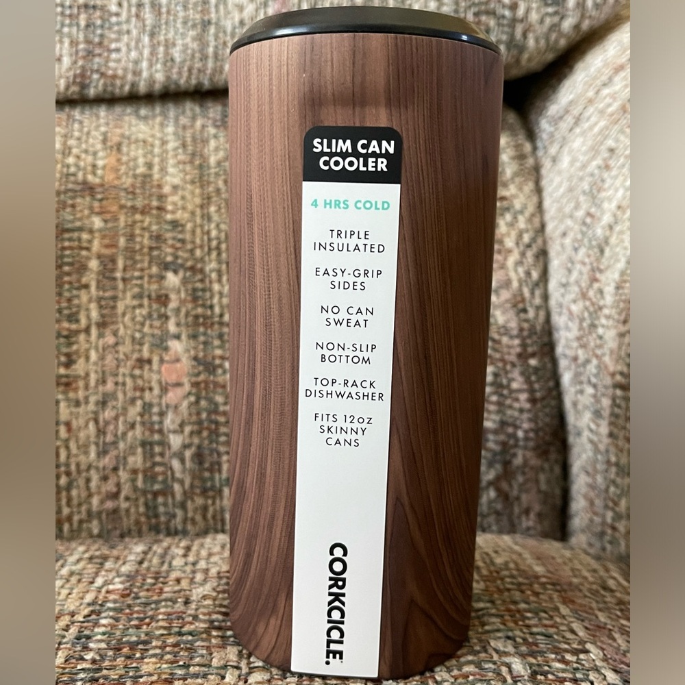Corkcicle slim can cooler